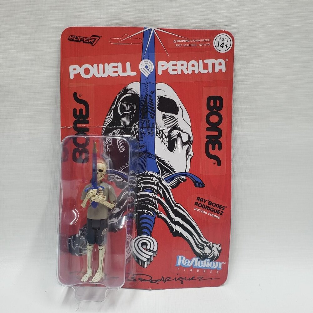 Ray Bones Rodriguez Powell Peralta Wave 4 Super 7 Reaction Action Figure